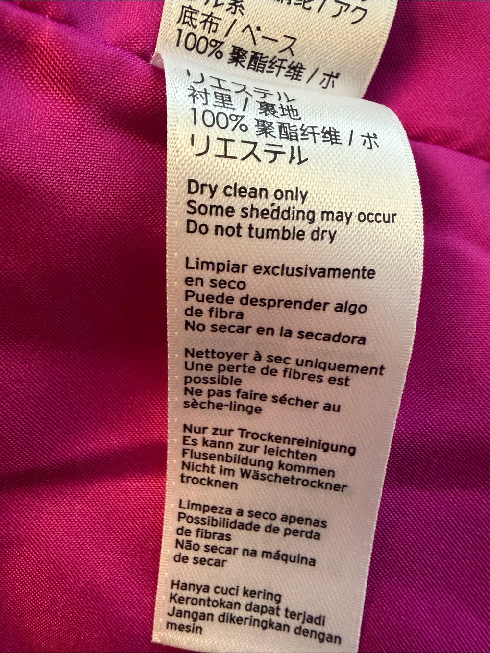 TOPSHOP Fuschia Faux Fur Jacket - Picture 11 of 11